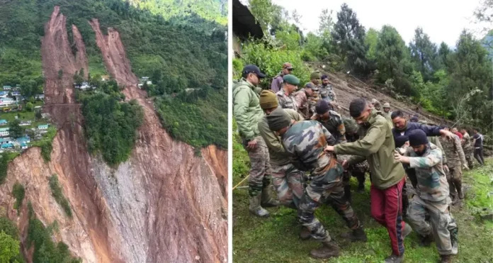 സിക്കിമിലെ സൈനിക ക്യാമ്പിലെ മണ്ണിടിച്ചിലിൽ ; കാണാതായ ആറു സൈനികർക്കായുള്ള തിരച്ചിൽ തുടരും സിക്കിമിലെ സൈനിക ക്യാമ്പിലെ മണ്ണിടിച്ചിലിൽ ; കാണാതായ ആറു സൈനികർക്കായുള്ള തിരച്ചിൽ തുടരും