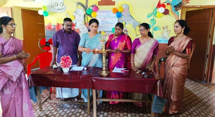 ഏഴോലി ഇ എ എൽ പി സ്കൂളിൽ പ്രവേശനോത്സവം നടത്തി ഏഴോലി ഇ എ എൽ പി സ്കൂളിൽ പ്രവേശനോത്സവം നടത്തി