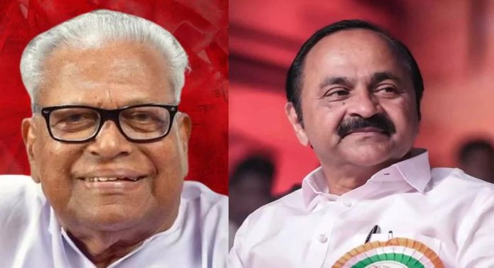മുഖ്യമന്ത്രി ആയിരുന്നപ്പോഴും പ്രതിപക്ഷ നേതാവിന്റെ സ്വരമുയർത്തിയ നേതാവാണ് വി.എസ് അച്യുതാനന്ദനെന്ന് വി.ഡി സതീശൻ മുഖ്യമന്ത്രി ആയിരുന്നപ്പോഴും പ്രതിപക്ഷ നേതാവിന്റെ സ്വരമുയർത്തിയ നേതാവാണ് വി.എസ് അച്യുതാനന്ദനെന്ന് വി.ഡി സതീശൻ