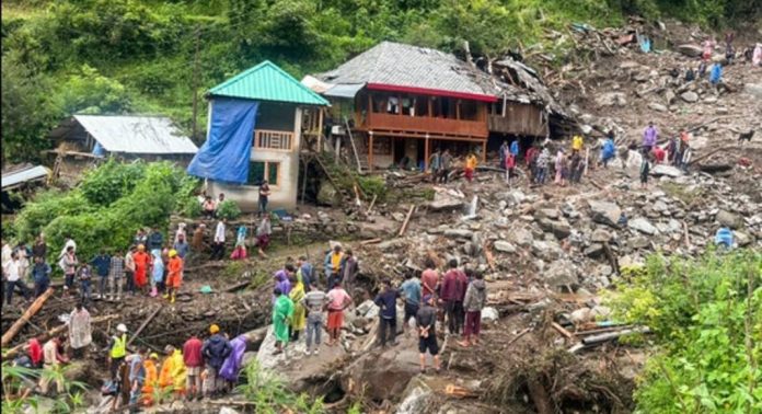 ഹിമാചൽപ്രദേശിൽ മഴക്കെടുതി രൂക്ഷം ; 63 മരണവും 400 കോടിയുടെ നാശനഷ്ടവും രേഖപ്പെടുത്തി ഹിമാചൽപ്രദേശിൽ മഴക്കെടുതി രൂക്ഷം ; 63 മരണവും 400 കോടിയുടെ നാശനഷ്ടവും രേഖപ്പെടുത്തി
