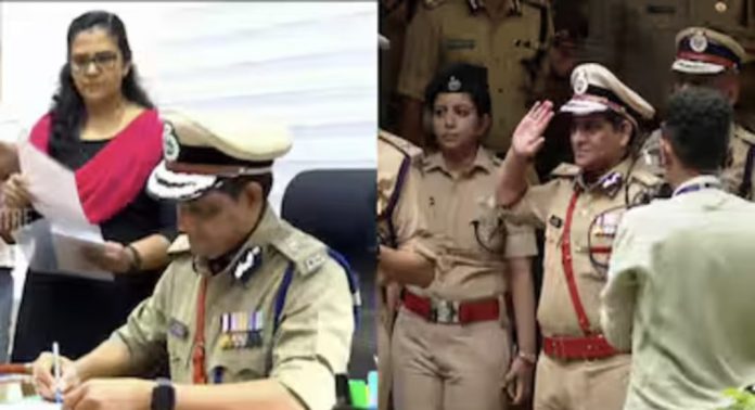 സംസ്ഥാന പോലീസ് മേധാവിയുടെ ആദ്യ വാർത്താ സമ്മേളനത്തിനിടെ നാടകീയ രംഗങ്ങൾ സംസ്ഥാന പോലീസ് മേധാവിയുടെ ആദ്യ വാർത്താ സമ്മേളനത്തിനിടെ നാടകീയ രംഗങ്ങൾ