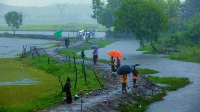 ചക്രവാതച്ചുഴി ; സംസ്ഥാനത്ത് ഇന്നും ശക്തമായ മഴയ്ക്ക് സാധ്യത, 4 ജില്ലകളിൽ യെല്ലോ അലര്ട്ട് ചക്രവാതച്ചുഴി ; സംസ്ഥാനത്ത് ഇന്നും ശക്തമായ മഴയ്ക്ക് സാധ്യത, 4 ജില്ലകളിൽ യെല്ലോ അലര്ട്ട്