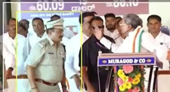 കർണാടക മുഖ്യമന്ത്രി സിദ്ധരാമയ്യ പരസ്യമായി മുഖത്തടിക്കാൻ ശ്രമിച്ച എഎസ്പി രാജിക്കത്ത് നൽകി കർണാടക മുഖ്യമന്ത്രി സിദ്ധരാമയ്യ പരസ്യമായി മുഖത്തടിക്കാൻ ശ്രമിച്ച എഎസ്പി രാജിക്കത്ത് നൽകി