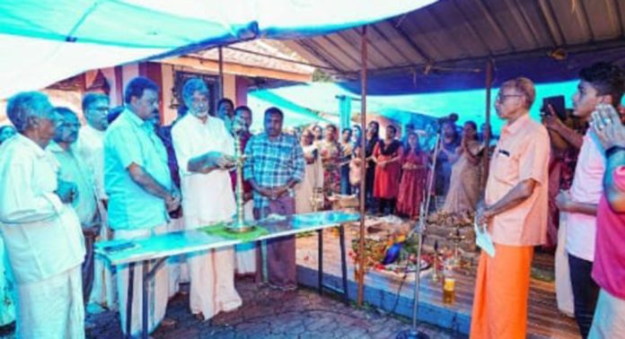 അങ്ങാടി ശ്രീധർമ്മശാസ്താ ക്ഷേത്രത്തിൽ തുടർച്ചയായി നടത്തിവരുന്ന നാലാം മാസത്തിലെ നവശക്തി അർച്ചനയും ഹോമവും നടത്തി അങ്ങാടി ശ്രീധർമ്മശാസ്താ ക്ഷേത്രത്തിൽ തുടർച്ചയായി നടത്തിവരുന്ന നാലാം മാസത്തിലെ നവശക്തി അർച്ചനയും ഹോമവും നടത്തി