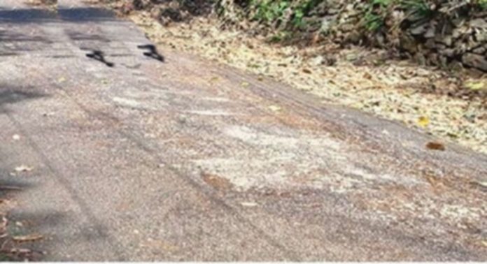 തകര്ന്ന് തരിപ്പണമായി പാമല-ആഞ്ഞിലിത്താനം റോഡ് തകര്ന്ന് തരിപ്പണമായി പാമല-ആഞ്ഞിലിത്താനം റോഡ്