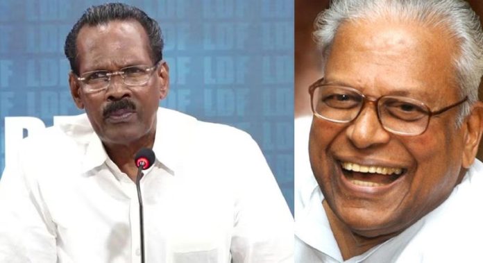 വി.എസ്സിന്റെ വേർപാട് നികത്താനാകാത്ത നഷ്ടമാണെന്ന് എൽഡിഎഫ് കൺവീനർ ടി.പി. രാമകൃഷ്ണൻ വി.എസ്സിന്റെ വേർപാട് നികത്താനാകാത്ത നഷ്ടമാണെന്ന് എൽഡിഎഫ് കൺവീനർ ടി.പി. രാമകൃഷ്ണൻ