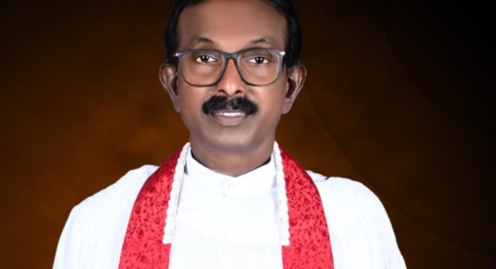 സിഎസ്ഐ സഭ കൊല്ലം കൊട്ടാരക്കര മഹാ ഇടവക നിയുക്ത ബിഷപ്പായി റവ. ജോസ് ജോര്ജിനെ തിരഞ്ഞെടുത്തു സിഎസ്ഐ സഭ കൊല്ലം കൊട്ടാരക്കര മഹാ ഇടവക നിയുക്ത ബിഷപ്പായി റവ. ജോസ് ജോര്ജിനെ തിരഞ്ഞെടുത്തു