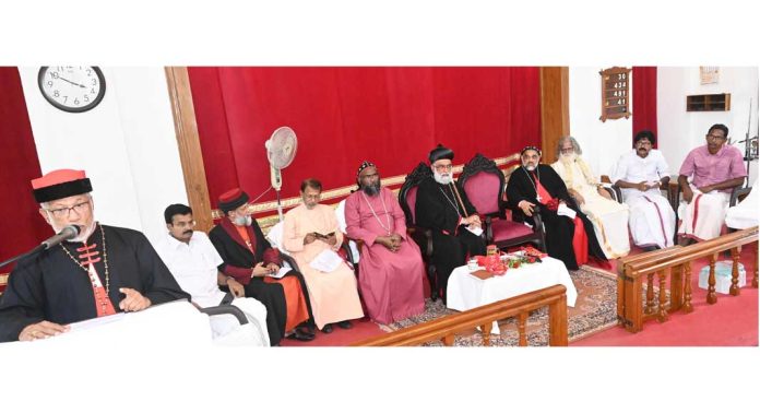 സഭകൾ ഒന്നിച്ചുള്ള തീർത്ഥയാത്ര ശക്തമാക്കണം : കർദിനാൾ മാർ ജോർജ് ആലഞ്ചേരി സഭകൾ ഒന്നിച്ചുള്ള തീർത്ഥയാത്ര ശക്തമാക്കണം : കർദിനാൾ മാർ ജോർജ് ആലഞ്ചേരി