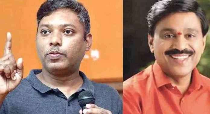 ധർമസ്ഥല പരാതിക്ക് പിന്നിൽ ശശികാന്ത് സെന്തിൽ എംപിയെന്ന് ബിജെപി എംഎൽഎ ധർമസ്ഥല പരാതിക്ക് പിന്നിൽ ശശികാന്ത് സെന്തിൽ എംപിയെന്ന് ബിജെപി എംഎൽഎ