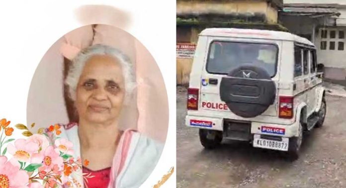 മാനന്തവാടിയിൽ വയോധിക സ്വയം വെട്ടി മരിച്ചു മാനന്തവാടിയിൽ വയോധിക സ്വയം വെട്ടി മരിച്ചു