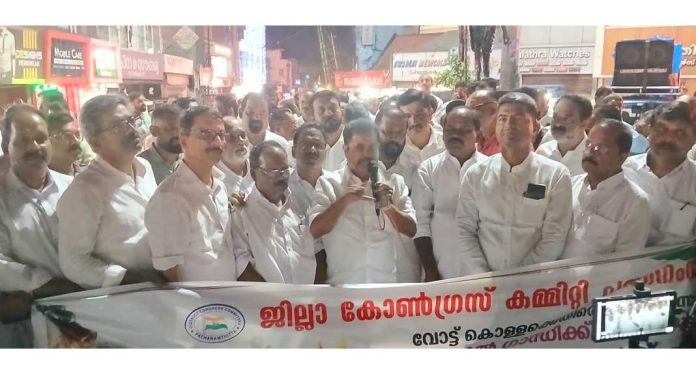 വോട്ട് കൊള്ളയിലും കള്ളവോട്ടിലും ബി.ജെ.പി.യും സി.പി.എമ്മും സമർത്ഥൻമാർ ; അഡ്വ. അടൂർ പ്രകാശ് എംപി വോട്ട് കൊള്ളയിലും കള്ളവോട്ടിലും ബി.ജെ.പി.യും സി.പി.എമ്മും സമർത്ഥൻമാർ ; അഡ്വ. അടൂർ പ്രകാശ് എംപി