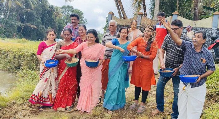 മല്ലപ്പുഴശേരി ഗ്രാമപഞ്ചായത്ത് കൃഷിഭവന്റെ ആഭിമുഖ്യത്തില് വിത ഉത്സവം നടത്തി മല്ലപ്പുഴശേരി ഗ്രാമപഞ്ചായത്ത് കൃഷിഭവന്റെ ആഭിമുഖ്യത്തില് വിത ഉത്സവം നടത്തി