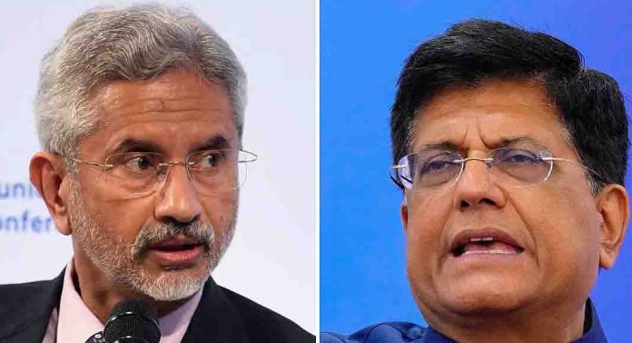 എസ് ജയശങ്കറും പിയൂഷ് ഗോയലും അമേരിക്കയില് നടത്തിയ ചർച്ചകൾ ഫലപ്രദമെന്ന് സർക്കാർ വൃത്തങ്ങൾ എസ് ജയശങ്കറും പിയൂഷ് ഗോയലും അമേരിക്കയില് നടത്തിയ ചർച്ചകൾ ഫലപ്രദമെന്ന് സർക്കാർ വൃത്തങ്ങൾ