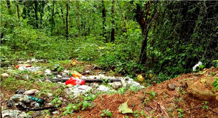 റാന്നി കരികുളം സംരക്ഷിത വനമേഖലയിൽ മാലിന്യം കുന്നുകൂടുന്നു റാന്നി കരികുളം സംരക്ഷിത വനമേഖലയിൽ മാലിന്യം കുന്നുകൂടുന്നു
