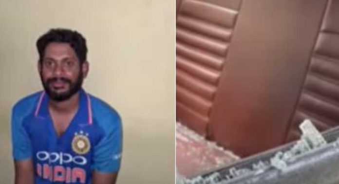 മുക്കം പോലീസ് സ്റ്റേഷനിൽ മദ്യപിച്ചെത്തിയ യുവാവിന്റെ പരാക്രമം മുക്കം പോലീസ് സ്റ്റേഷനിൽ മദ്യപിച്ചെത്തിയ യുവാവിന്റെ പരാക്രമം