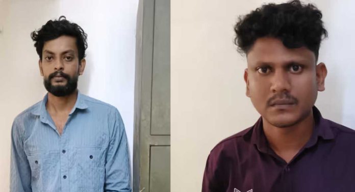 ബാറിൽ കയറി യുവാവിൻ്റെ മൂക്കിടിച്ച് തകർത്ത കേസ് : രണ്ട് പ്രതികളെ പിടികൂടി ബാറിൽ കയറി യുവാവിൻ്റെ മൂക്കിടിച്ച് തകർത്ത കേസ് : രണ്ട് പ്രതികളെ പിടികൂടി