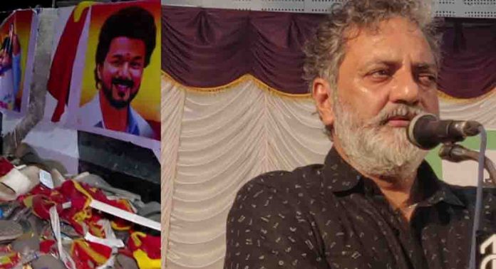 കരൂരിൽ നടന്ന ദുരന്തത്തിൽ പ്രതികരണവുമായി നടൻ ജോയ് മാത്യു കരൂരിൽ നടന്ന ദുരന്തത്തിൽ പ്രതികരണവുമായി നടൻ ജോയ് മാത്യു