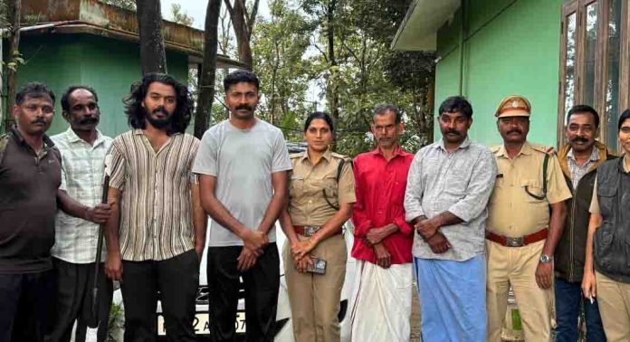 കേഴ മാനിനെ വേട്ടയാടിയ സംഘത്തെ വനംവകുപ്പ് പിടികൂടി കേഴ മാനിനെ വേട്ടയാടിയ സംഘത്തെ വനംവകുപ്പ് പിടികൂടി