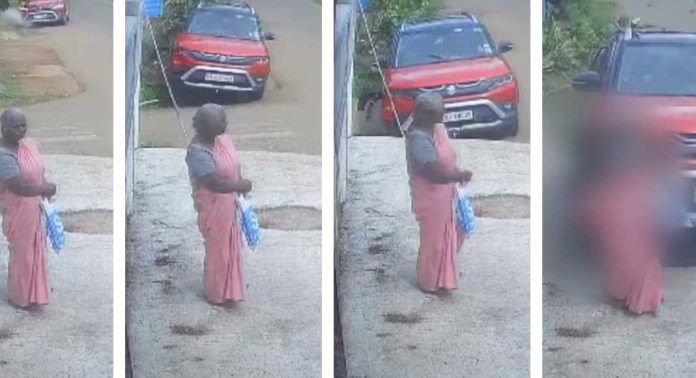 നിയന്ത്രണം വിട്ടെത്തിയ കാറിടിച്ച് വയോധികക്ക് ദാരുണാന്ത്യം നിയന്ത്രണം വിട്ടെത്തിയ കാറിടിച്ച് വയോധികക്ക് ദാരുണാന്ത്യം