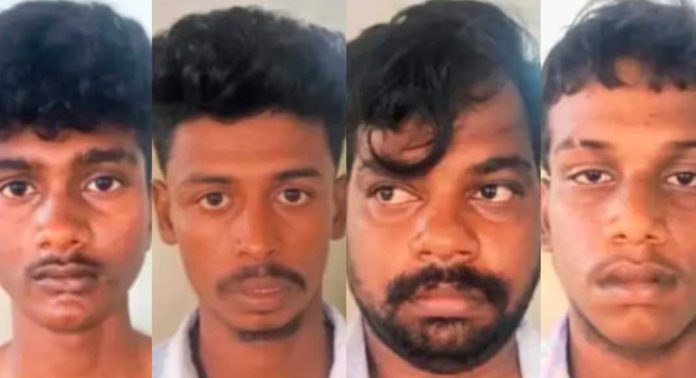 തമിഴ്നാട്ടിൽ നിന്ന് മുങ്ങിയ ക്രിമിനൽ കേസ് പ്രതികളെ വർക്കലയിൽ നിന്നും പിടികൂടി തമിഴ്നാട്ടിൽ നിന്ന് മുങ്ങിയ ക്രിമിനൽ കേസ് പ്രതികളെ വർക്കലയിൽ നിന്നും പിടികൂടി