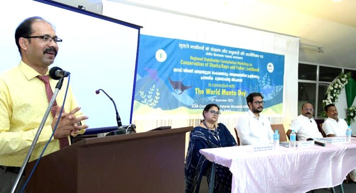 സ്രാവ് പിടിത്തം : മത്സ്യത്തൊഴിലാളികളുടെ ആശങ്കകൾ പരിഹരിക്കുന്നതിന് പഠന സമിതി രൂപീകരിക്കും സ്രാവ് പിടിത്തം : മത്സ്യത്തൊഴിലാളികളുടെ ആശങ്കകൾ പരിഹരിക്കുന്നതിന് പഠന സമിതി രൂപീകരിക്കും