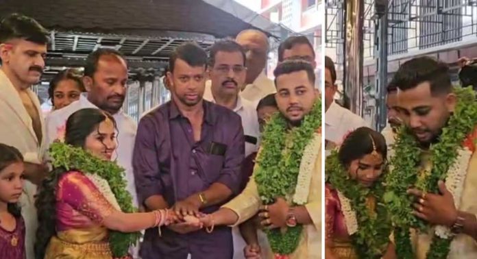 പോലീസ് മർദ്ദനത്തിന്റെ ഇര ; യൂത്ത് കോൺഗ്രസ് മണ്ഡലം പ്രസിഡന്റ് വി എസ് സുജിത്ത് വിവാഹിതനായി പോലീസ് മർദ്ദനത്തിന്റെ ഇര ; യൂത്ത് കോൺഗ്രസ് മണ്ഡലം പ്രസിഡന്റ് വി എസ് സുജിത്ത് വിവാഹിതനായി
