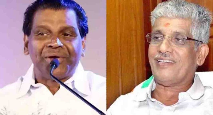 തിരുവഞ്ചൂർ രാധാകൃഷ്ണൻ എന്എസ്എസ് ജനറൽ സെക്രട്ടറി ജി. സുകുമാരൻ നായരെ കണ്ടു തിരുവഞ്ചൂർ രാധാകൃഷ്ണൻ എന്എസ്എസ് ജനറൽ സെക്രട്ടറി ജി. സുകുമാരൻ നായരെ കണ്ടു