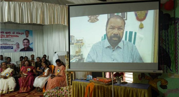 വിദ്യാലയങ്ങളിലെ അടിസ്ഥാന സൗകര്യ വികസനത്തിന് ചെലവഴിച്ചത് 5000 കോടി രൂപ : മന്ത്രി വി.ശിവന്കുട്ടി വിദ്യാലയങ്ങളിലെ അടിസ്ഥാന സൗകര്യ വികസനത്തിന് ചെലവഴിച്ചത് 5000 കോടി രൂപ : മന്ത്രി വി.ശിവന്കുട്ടി