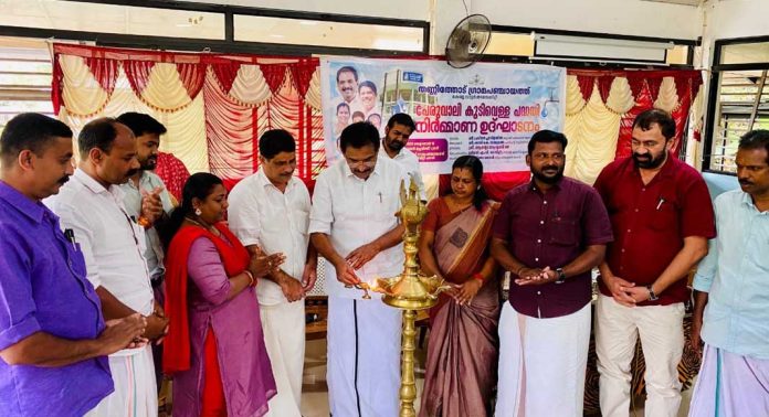 പേരുവാലി കുടിവെള്ള പദ്ധതിയുടെ നിർമ്മാണ ഉദ്ഘാടനം നടത്തി പേരുവാലി കുടിവെള്ള പദ്ധതിയുടെ നിർമ്മാണ ഉദ്ഘാടനം നടത്തി