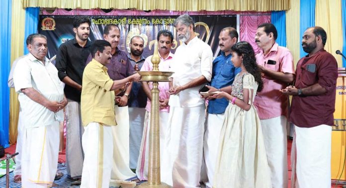 കോട്ടാങ്ങൽ ശ്രീ മഹാഭദ്രകാളി ക്ഷേത്രത്തിലെ നൃത്ത സംഗീതോത്സവം വിവിധ കലാപരിപാടികളോടുകൂടി സമാപിച്ചു കോട്ടാങ്ങൽ ശ്രീ മഹാഭദ്രകാളി ക്ഷേത്രത്തിലെ നൃത്ത സംഗീതോത്സവം വിവിധ കലാപരിപാടികളോടുകൂടി സമാപിച്ചു
