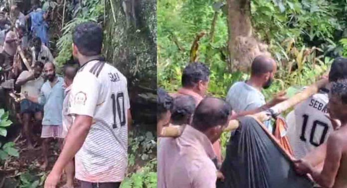 ജോലിക്കിടയിൽ മലയിൽ നിന്നും പാറ ഇടിഞ്ഞുവീണു ; രണ്ട് സ്ത്രീകൾക്ക് പരിക്ക് ജോലിക്കിടയിൽ മലയിൽ നിന്നും പാറ ഇടിഞ്ഞുവീണു ; രണ്ട് സ്ത്രീകൾക്ക് പരിക്ക്