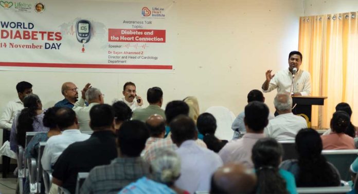 ലോക പ്രമേഹ ദിനം ; അടൂർ ലൈഫ് ലൈൻ ആശുപത്രിയിൽ ബോധവത്കരണ പരിപാടി സംഘടിപ്പിച്ചു ലോക പ്രമേഹ ദിനം ; അടൂർ ലൈഫ് ലൈൻ ആശുപത്രിയിൽ ബോധവത്കരണ പരിപാടി സംഘടിപ്പിച്ചു