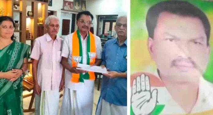 വെഞ്ഞാറമ്മൂട്ടിൽ പഞ്ചായത്ത് മെമ്പറായ കോൺഗ്രസ് നേതാവ് ബിജെപിയിൽ വെഞ്ഞാറമ്മൂട്ടിൽ പഞ്ചായത്ത് മെമ്പറായ കോൺഗ്രസ് നേതാവ് ബിജെപിയിൽ