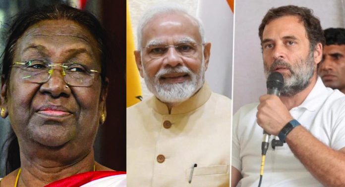 ഡൽഹി സ്ഫോടനം – ദുഃഖം രേഖപ്പെടുത്തി ദ്രൗപദി മുർമുവും മോദിയും രാഹുലും ഡൽഹി സ്ഫോടനം – ദുഃഖം രേഖപ്പെടുത്തി ദ്രൗപദി മുർമുവും മോദിയും രാഹുലും
