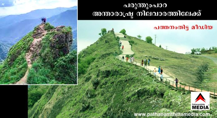 പരുന്തുംപാറ അന്താരാഷ്ട്ര നിലവാരത്തിലേയ്ക്ക് – വന് വികസന പദ്ധതികളുമായി ടൂറിസം വകുപ്പ് പരുന്തുംപാറ അന്താരാഷ്ട്ര നിലവാരത്തിലേയ്ക്ക് – വന് വികസന പദ്ധതികളുമായി ടൂറിസം വകുപ്പ്