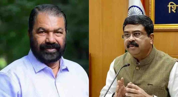 മന്ത്രി വി ശിവന്കുട്ടി ഇന്ന് കേന്ദ്ര വിദ്യാഭ്യാസ മന്ത്രി ധര്മ്മേന്ദ്ര പ്രധാനെ കാണും മന്ത്രി വി ശിവന്കുട്ടി ഇന്ന് കേന്ദ്ര വിദ്യാഭ്യാസ മന്ത്രി ധര്മ്മേന്ദ്ര പ്രധാനെ കാണും