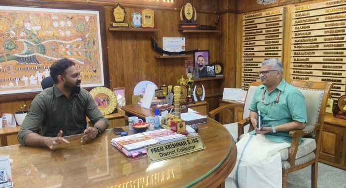 തദേശതിരഞ്ഞെടുപ്പ് : പൊതുനിരീക്ഷകന് ചുമതലയേറ്റു തദേശതിരഞ്ഞെടുപ്പ് : പൊതുനിരീക്ഷകന് ചുമതലയേറ്റു
