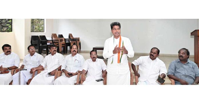 എസ്.ഐ.ആര് നടപടികളില് അര്ഹരായ ഒരാള് പോലും ഒഴിവാകില്ലെന്ന് ഉറപ്പ് വരുത്തണം : ഡോ. വി.കെ. അറിവഴകന് എസ്.ഐ.ആര് നടപടികളില് അര്ഹരായ ഒരാള് പോലും ഒഴിവാകില്ലെന്ന് ഉറപ്പ് വരുത്തണം : ഡോ. വി.കെ. അറിവഴകന്