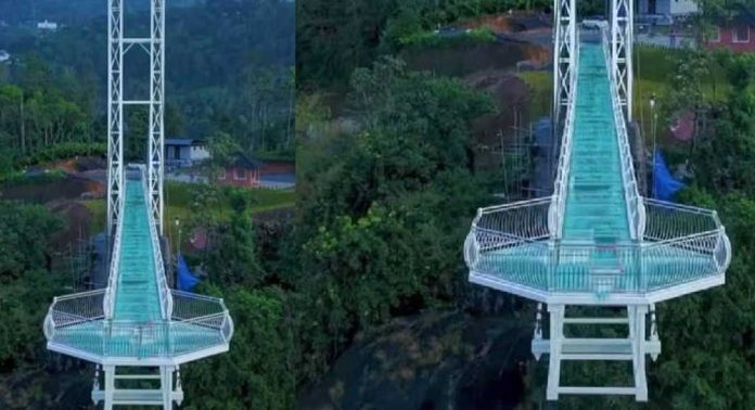 അനുമതിയില്ലാതെ നിർമ്മാണം പൂർത്തിയാക്കി ; ഇടുക്കി ആനച്ചാലിലെ ഗ്ലാസ് ബ്രിഡ്ജിൻ്റെ പ്രവർത്തനം തടഞ്ഞു അനുമതിയില്ലാതെ നിർമ്മാണം പൂർത്തിയാക്കി ; ഇടുക്കി ആനച്ചാലിലെ ഗ്ലാസ് ബ്രിഡ്ജിൻ്റെ പ്രവർത്തനം തടഞ്ഞു