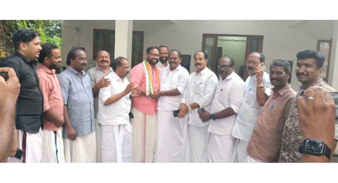 വിജയികളായ ജില്ലാ പഞ്ചായത്ത് അംഗങ്ങൾക്ക് ഡി.സി.സി യിൽ സ്വീകരണം നല്കി വിജയികളായ ജില്ലാ പഞ്ചായത്ത് അംഗങ്ങൾക്ക് ഡി.സി.സി യിൽ സ്വീകരണം നല്കി