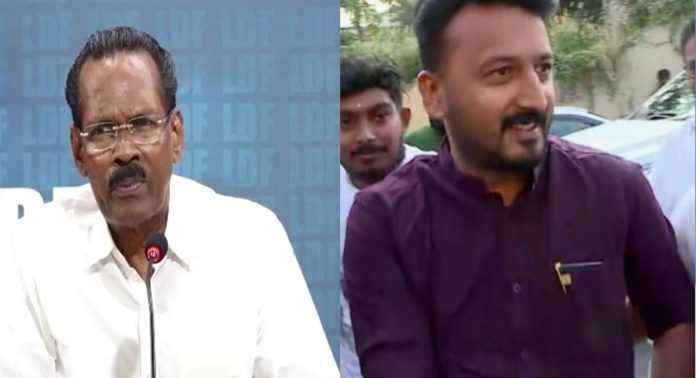 രാഹുൽ മാങ്കൂട്ടത്തിലിന്റെ വിഷയത്തിൽ കോൺഗ്രസിന് ഏകീകൃത നിലപാടില്ല ; ടി പി രാമകൃഷ്ണൻ രാഹുൽ മാങ്കൂട്ടത്തിലിന്റെ വിഷയത്തിൽ കോൺഗ്രസിന് ഏകീകൃത നിലപാടില്ല ; ടി പി രാമകൃഷ്ണൻ