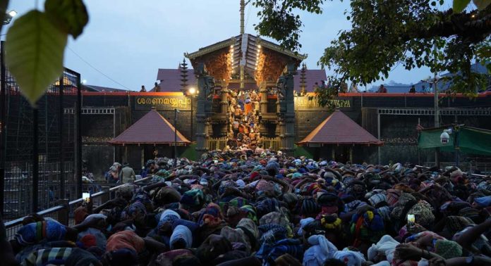 ഒരുമാസം പിന്നിട്ട് മണ്ഡലകാലം ; ഇതുവരെയെത്തിയത് 26.81 ലക്ഷം ഭക്തജനങ്ങള് ഒരുമാസം പിന്നിട്ട് മണ്ഡലകാലം ; ഇതുവരെയെത്തിയത് 26.81 ലക്ഷം ഭക്തജനങ്ങള്