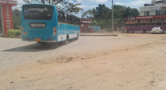 പൊടിപടലങ്ങള് നിറഞ്ഞ് പത്തനംതിട്ട നഗരം ; നോക്കുകുത്തിയായി നഗരസഭ പൊടിപടലങ്ങള് നിറഞ്ഞ് പത്തനംതിട്ട നഗരം ; നോക്കുകുത്തിയായി നഗരസഭ
