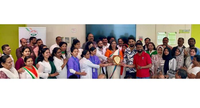 പ്രവാസികൾക്ക് അനുഗ്രഹമായി ഒഐസിസി വനിതാ വിഭാഗം മെഡിക്കൽ ക്യാമ്പ് പ്രവാസികൾക്ക് അനുഗ്രഹമായി ഒഐസിസി വനിതാ വിഭാഗം മെഡിക്കൽ ക്യാമ്പ്