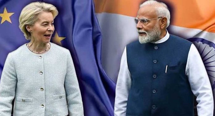 ഇന്ത്യ-യൂറോപ്പ്യൻ യൂണിയൻ സ്വതന്ത്ര വ്യാപാര കരാർ ; പ്രഖ്യാപനം ഇന്ന് ഇന്ത്യ-യൂറോപ്പ്യൻ യൂണിയൻ സ്വതന്ത്ര വ്യാപാര കരാർ ; പ്രഖ്യാപനം ഇന്ന്