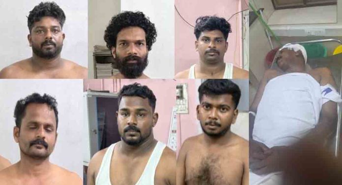 ക്ഷേത്ര ഉത്സവത്തോടനുബന്ധിച്ച് ഗണഗീതം പാടി; ചോദ്യം ചെയ്ത സിപിഐഎം നേതാവിന് ആർഎസ്എസ് – ബിജെപി പ്രവർത്തകരുടെ ക്രൂര മർദനം ക്ഷേത്ര ഉത്സവത്തോടനുബന്ധിച്ച് ഗണഗീതം പാടി; ചോദ്യം ചെയ്ത സിപിഐഎം നേതാവിന് ആർഎസ്എസ് – ബിജെപി പ്രവർത്തകരുടെ ക്രൂര മർദനം
