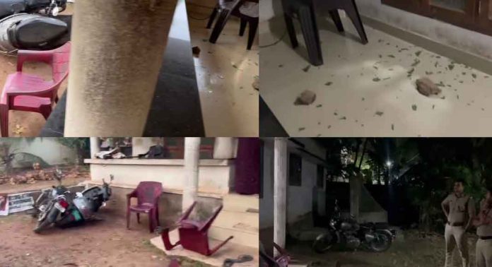 ഡിവൈഎഫ്ഐ നേതാവിന്റെ വീടിന് നേരെ ആക്രമണം ; പിന്നിൽ ആർഎസ്എസ് പ്രവർത്തകരെന്ന് പരാതി ഡിവൈഎഫ്ഐ നേതാവിന്റെ വീടിന് നേരെ ആക്രമണം ; പിന്നിൽ ആർഎസ്എസ് പ്രവർത്തകരെന്ന് പരാതി