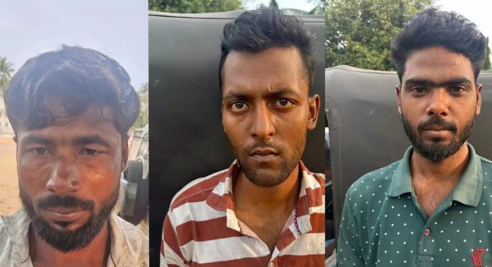 എറണാകുളം കാലടിയില് 22 കിലോ കഞ്ചാവുമായി നാല് പേര് പിടിയില് എറണാകുളം കാലടിയില് 22 കിലോ കഞ്ചാവുമായി നാല് പേര് പിടിയില്