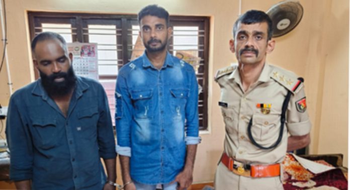 കഞ്ചാവ് വില്പന ; കൂടലില് നിന്നും രണ്ട് പേരെ എക്സൈസ് പിടികൂടി കഞ്ചാവ് വില്പന ; കൂടലില് നിന്നും രണ്ട് പേരെ എക്സൈസ് പിടികൂടി