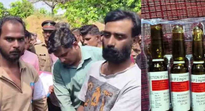 എയ്ഡ്സ് കാരിയർ അതിമാരക ലഹരി മരുന്നുമായി 2 പേർ അറസ്റ്റിൽ എയ്ഡ്സ് കാരിയർ അതിമാരക ലഹരി മരുന്നുമായി 2 പേർ അറസ്റ്റിൽ